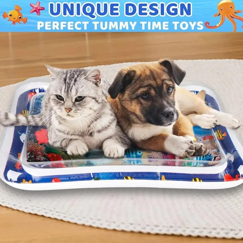 Wag N Splash Water Play Mat For Pets Cooling Pad For Hot Days
