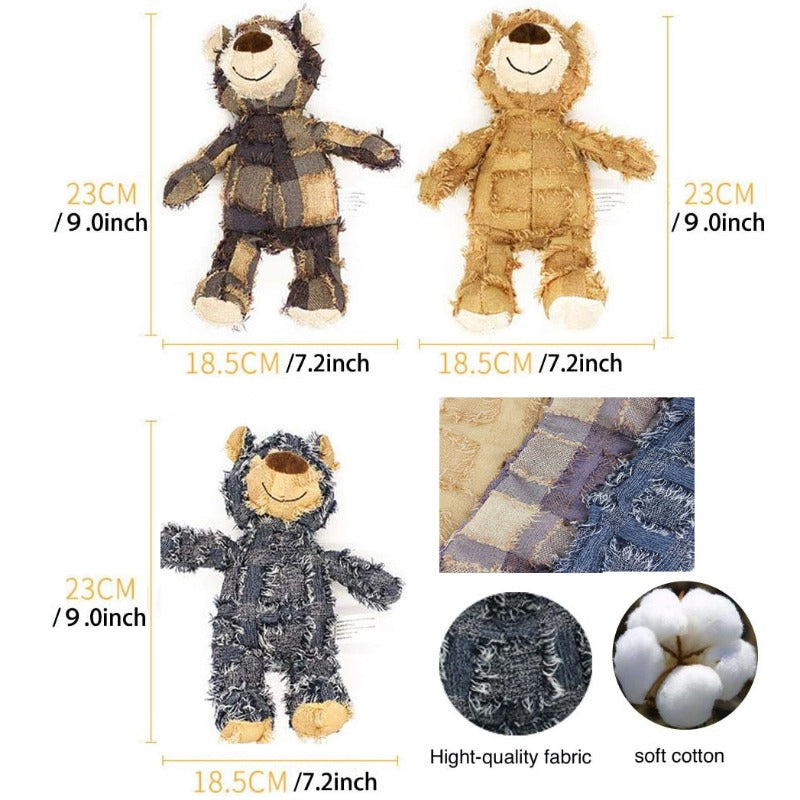 Teddy Chomp  Pet Chew Toy Pets First Play Buddy