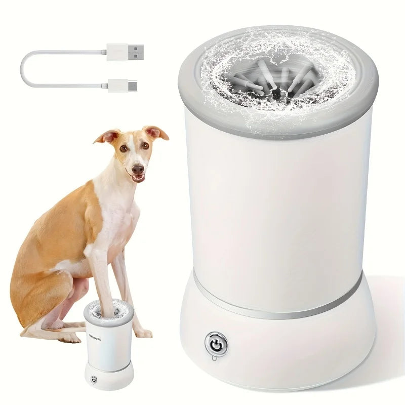 Fresh Stepper! Pet Paw Cleaner Automatic Pet Foot Cleaner RECHARGABLE!