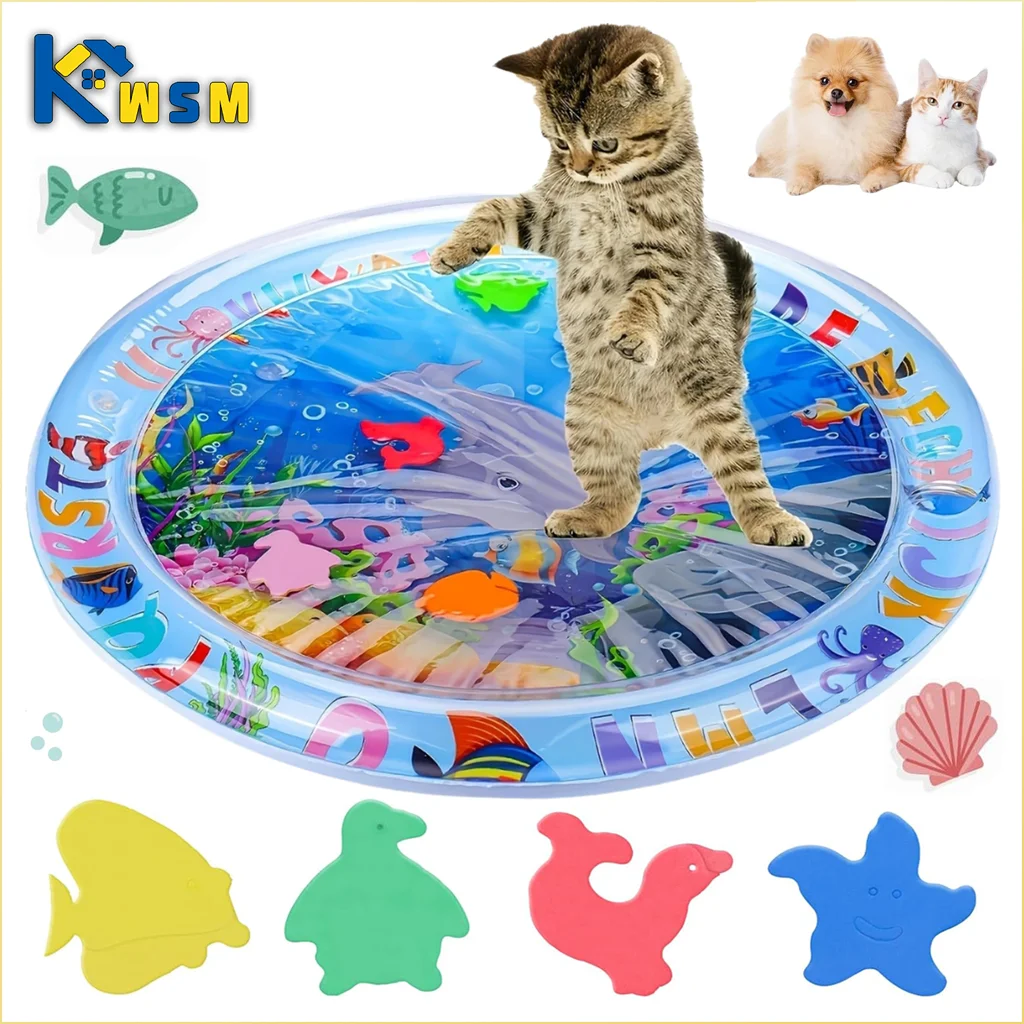 Wag N Splash Water Play Mat For Pets Cooling Pad For Hot Days