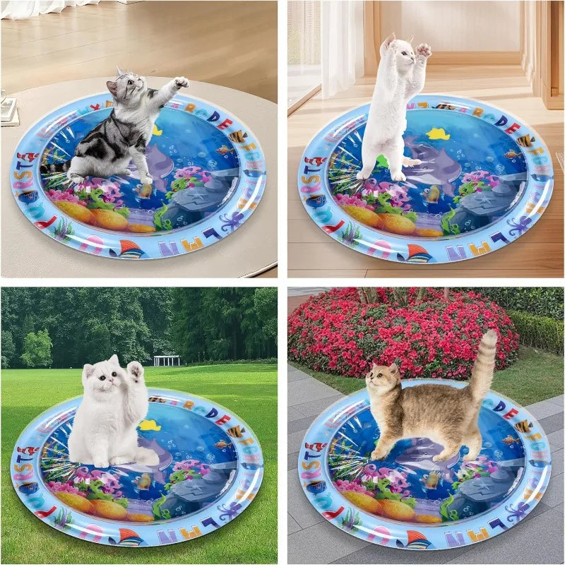 Wag N Splash Water Play Mat For Pets Cooling Pad For Hot Days